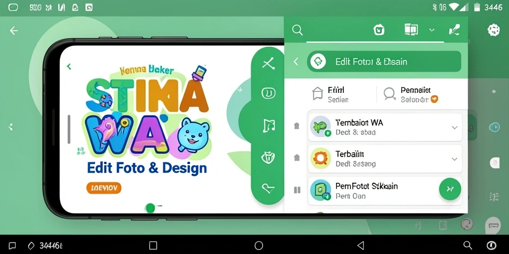 Antarmuka Pembuat Stiker WA yang sederhana dan efektif.