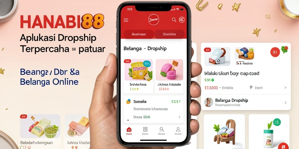 Tampilan antarmuka HANABI88 yang sederhana dan menarik.