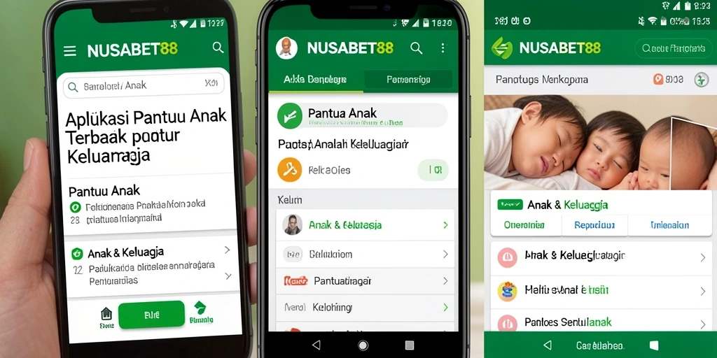 Antarmuka utama NUSABET88 untuk memantau aktivitas anak dengan mudah.